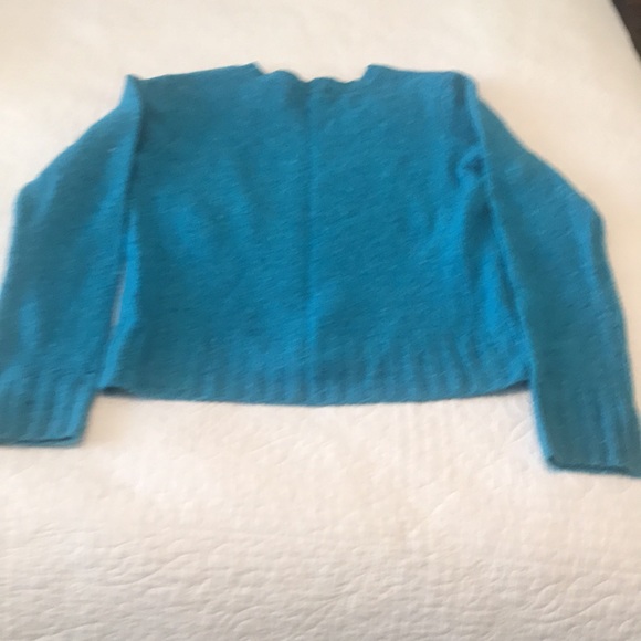 Express jeans lambs wool long sleeve V-neck sweater - Picture 2 of 7